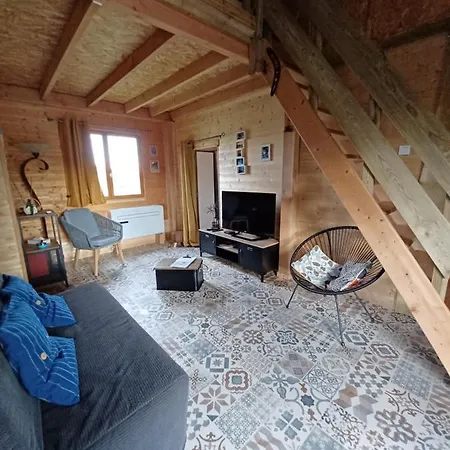 샬레 Chaleureux Avec Parking Garage Motos, Velos La Chapelle-aux-Chasses